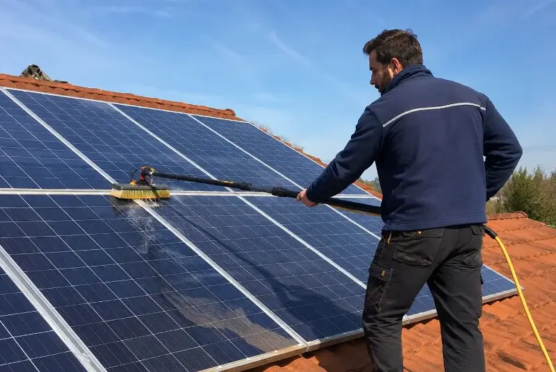 Nettoyage et entretien de panneaux solaires aux Ponts-de-Cé